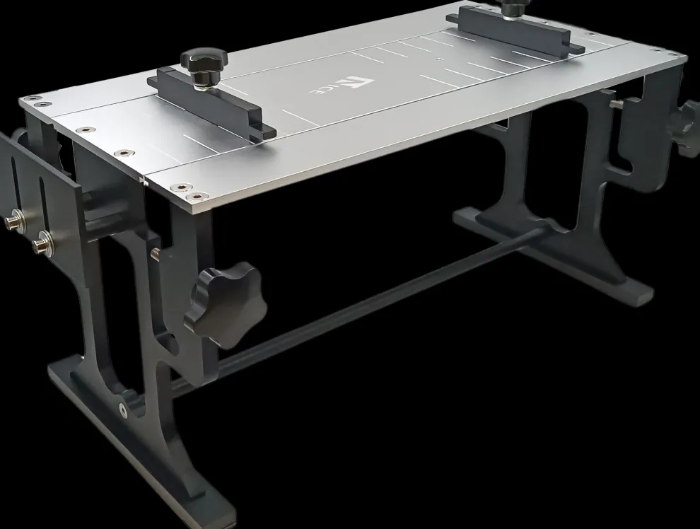 Nice slijptafel lange baan zwart