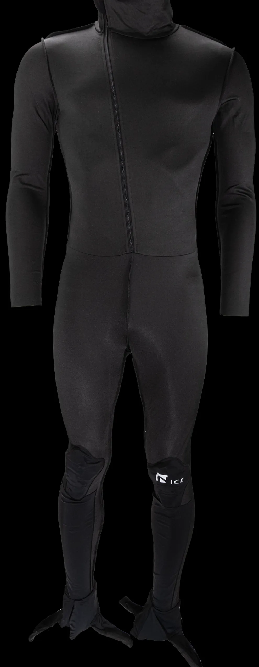 Nice snijvast schaatspak zwart 2.0
