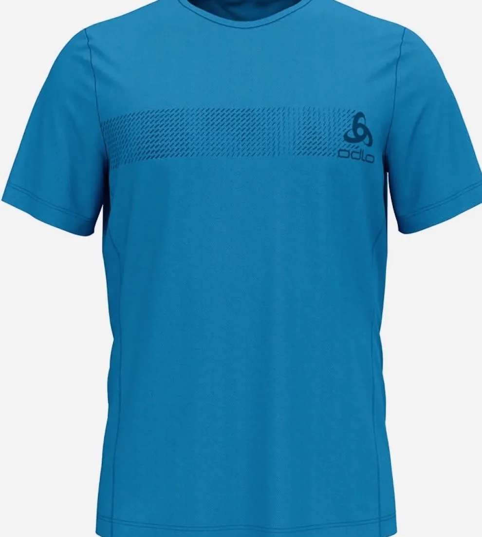 Odlo Basislaag Top met ronde hals k/m core light print