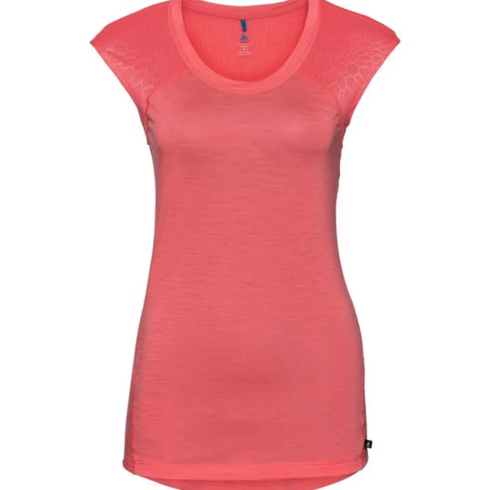 Odlo Dames T-Shirt met ronde hals S/S Ceramiwool Light