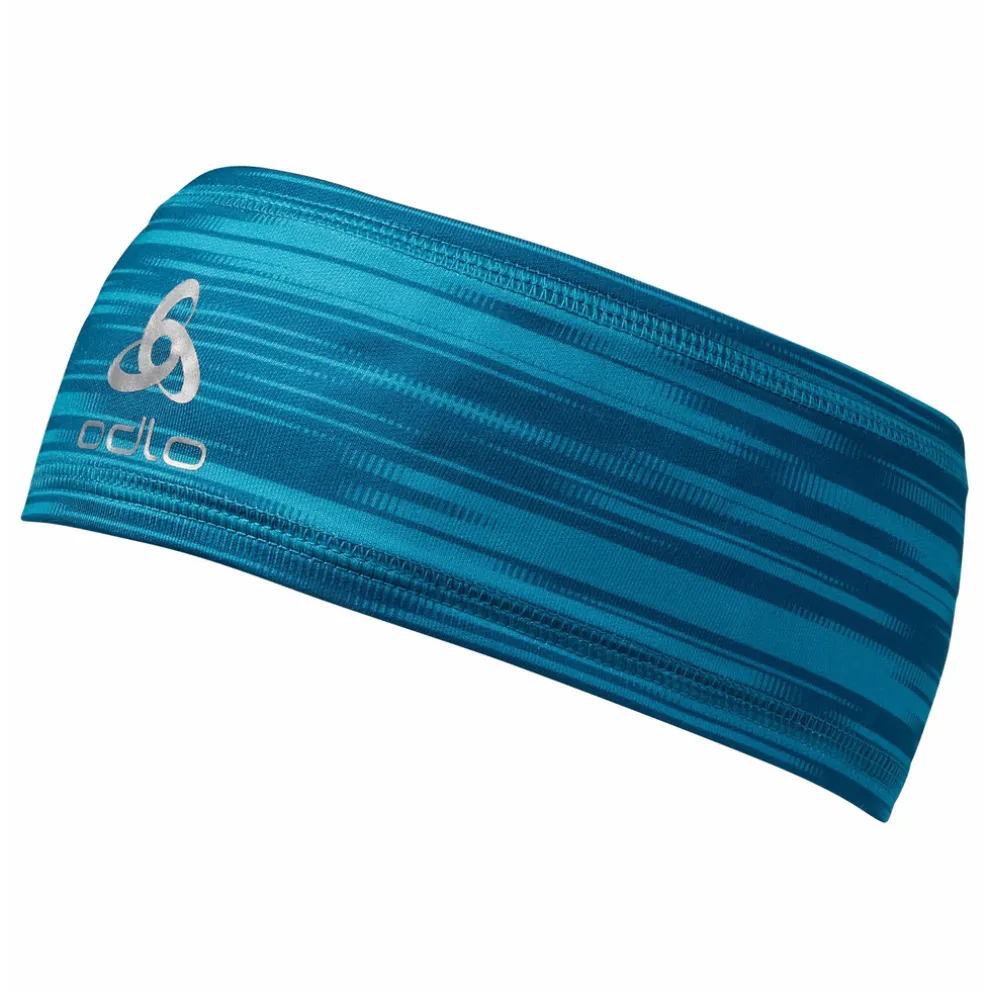 Odlo Polyknit Light Eco hoofdband met print