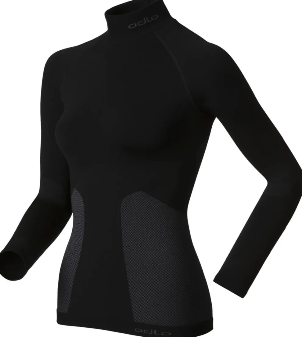 Odlo Shirt L / S Evolution Warm zwart
