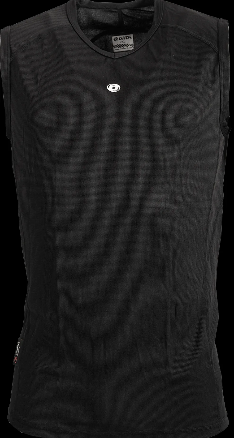 Onda ondershirt zwart mouwloos