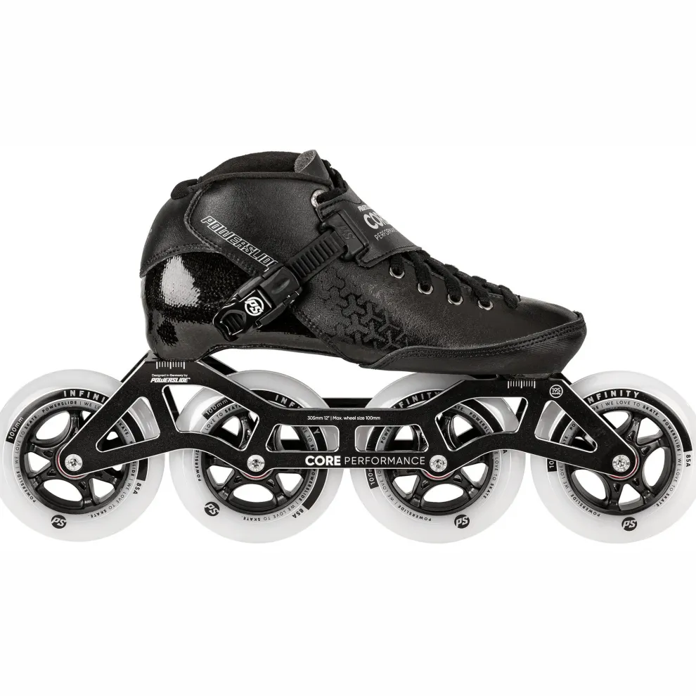 Powerslide Core Performance zwart 4x100