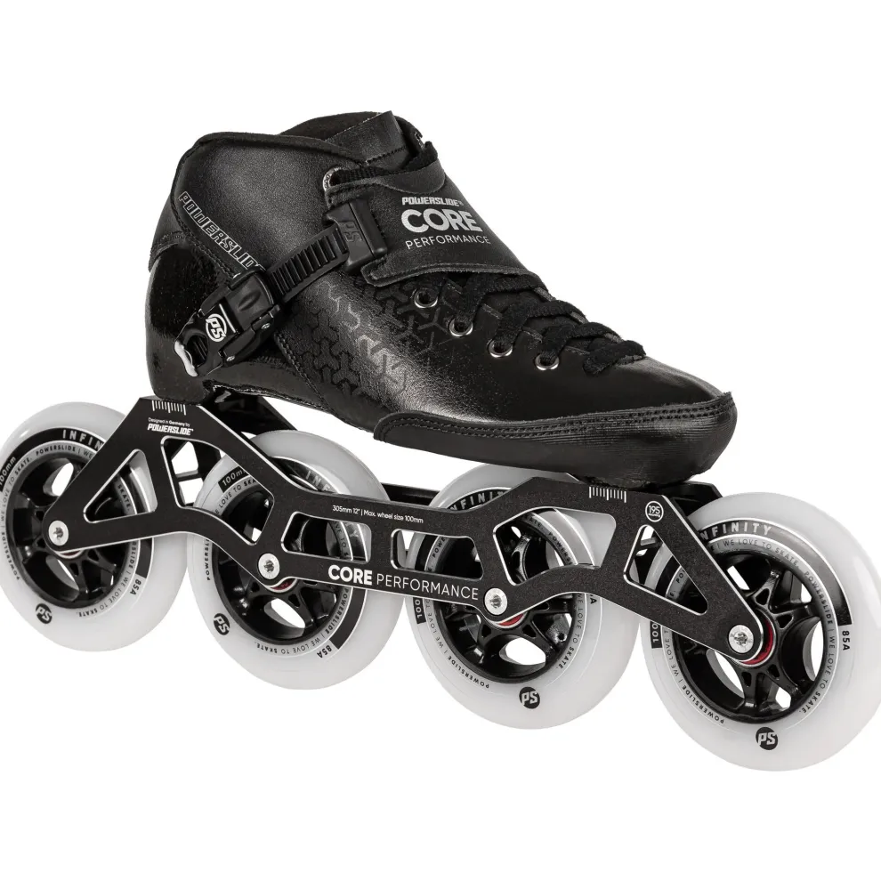Powerslide Core Performance zwart 4x100
