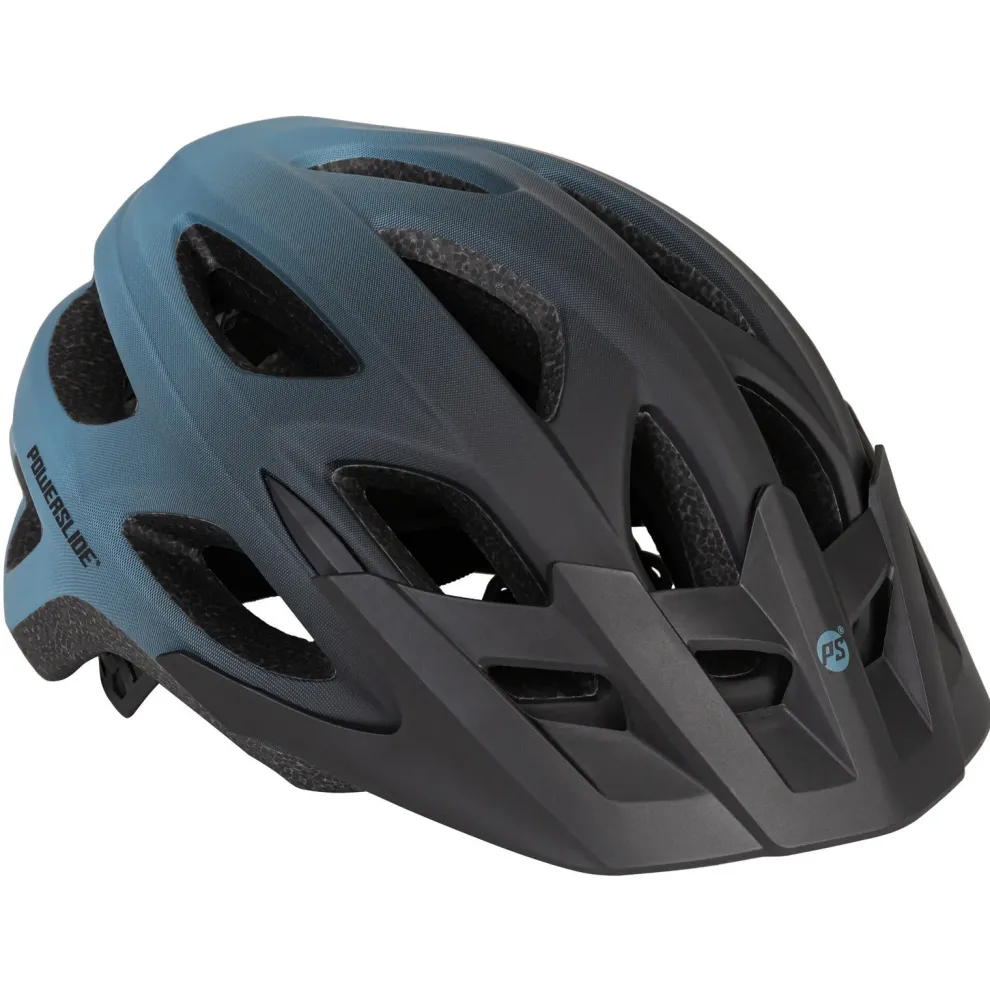 Powerslide Road fiets/skatehelm fading blue