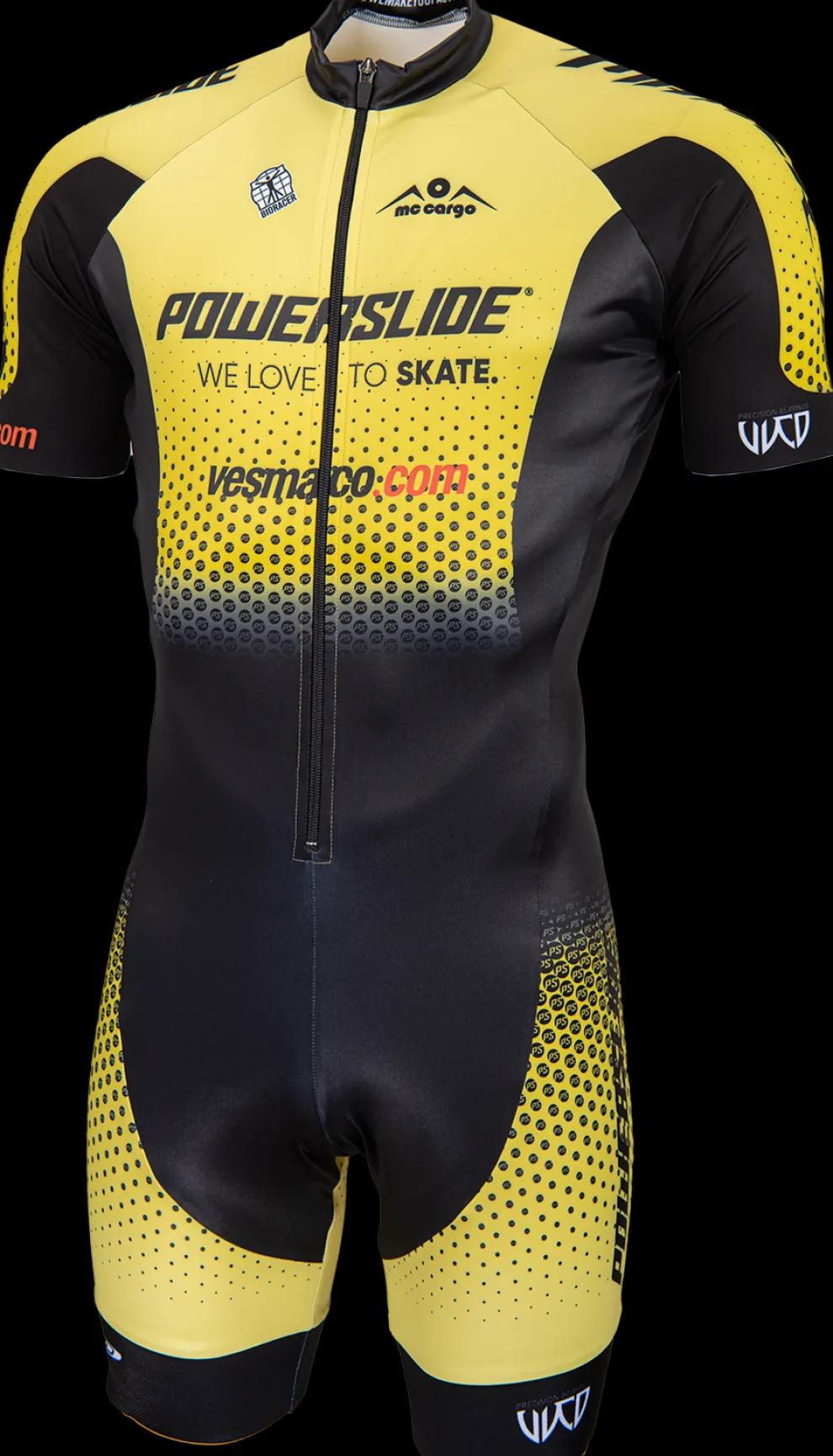 Powerslide Skeelerpak zwart/geel