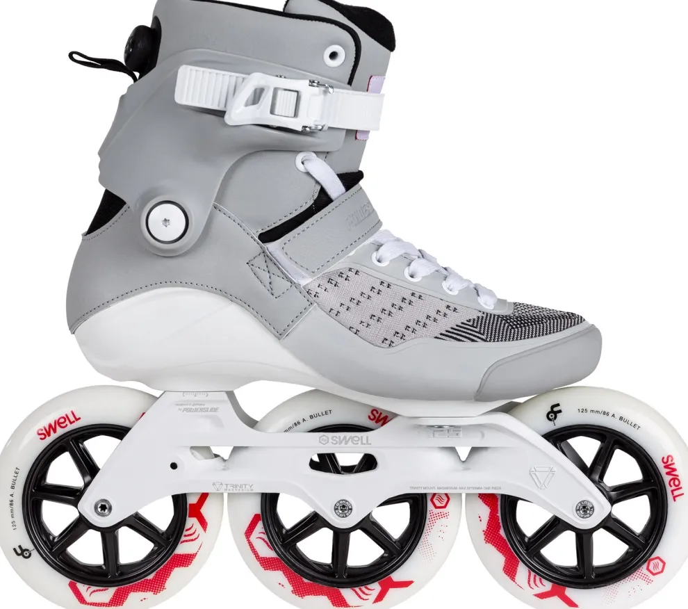 Powerslide Swell City grey 125mm