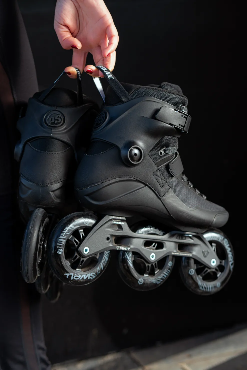 Powerslide Swell Triple black 110mm