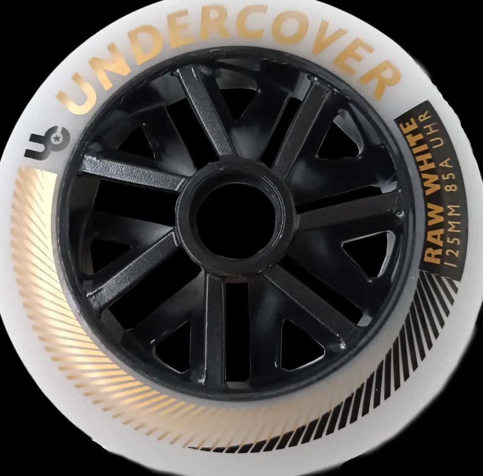 Powerslide Undercover 125mm raw white gold