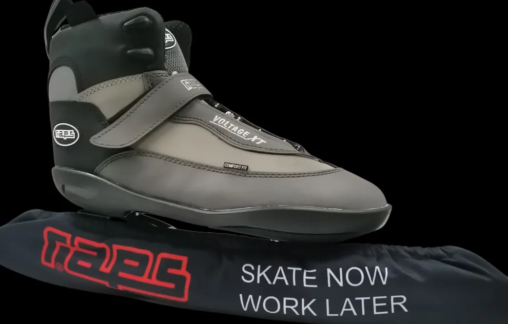 Raps stoffen schaatshoes