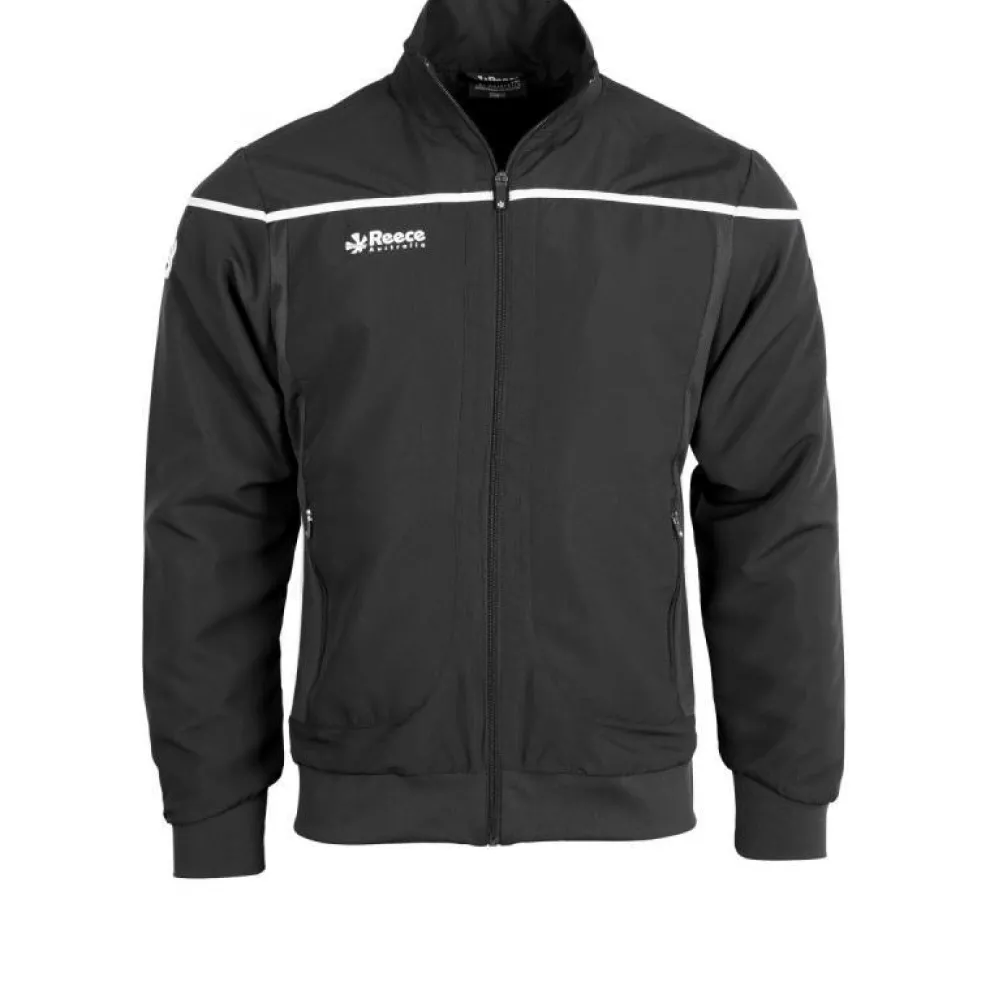 Reece Varsity Woven Jacket Unisex black-white