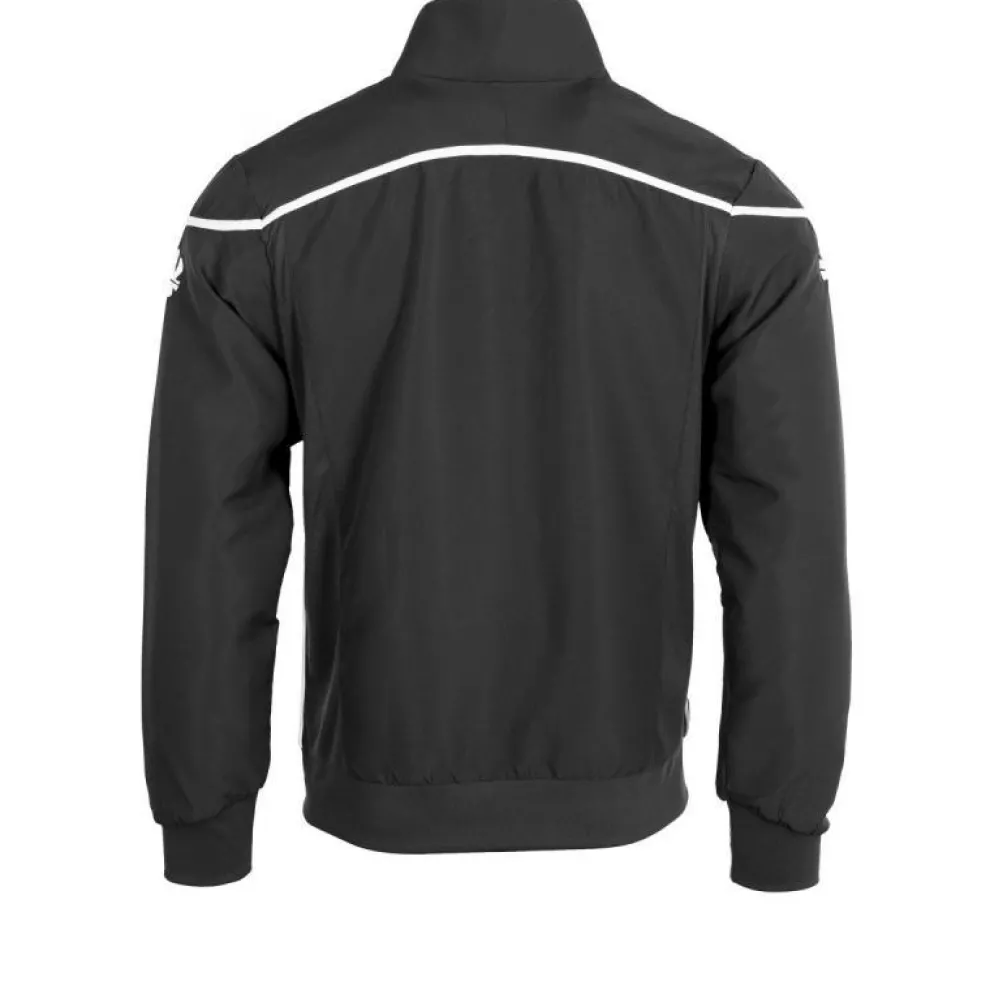 Reece Varsity Woven Jacket Unisex black-white
