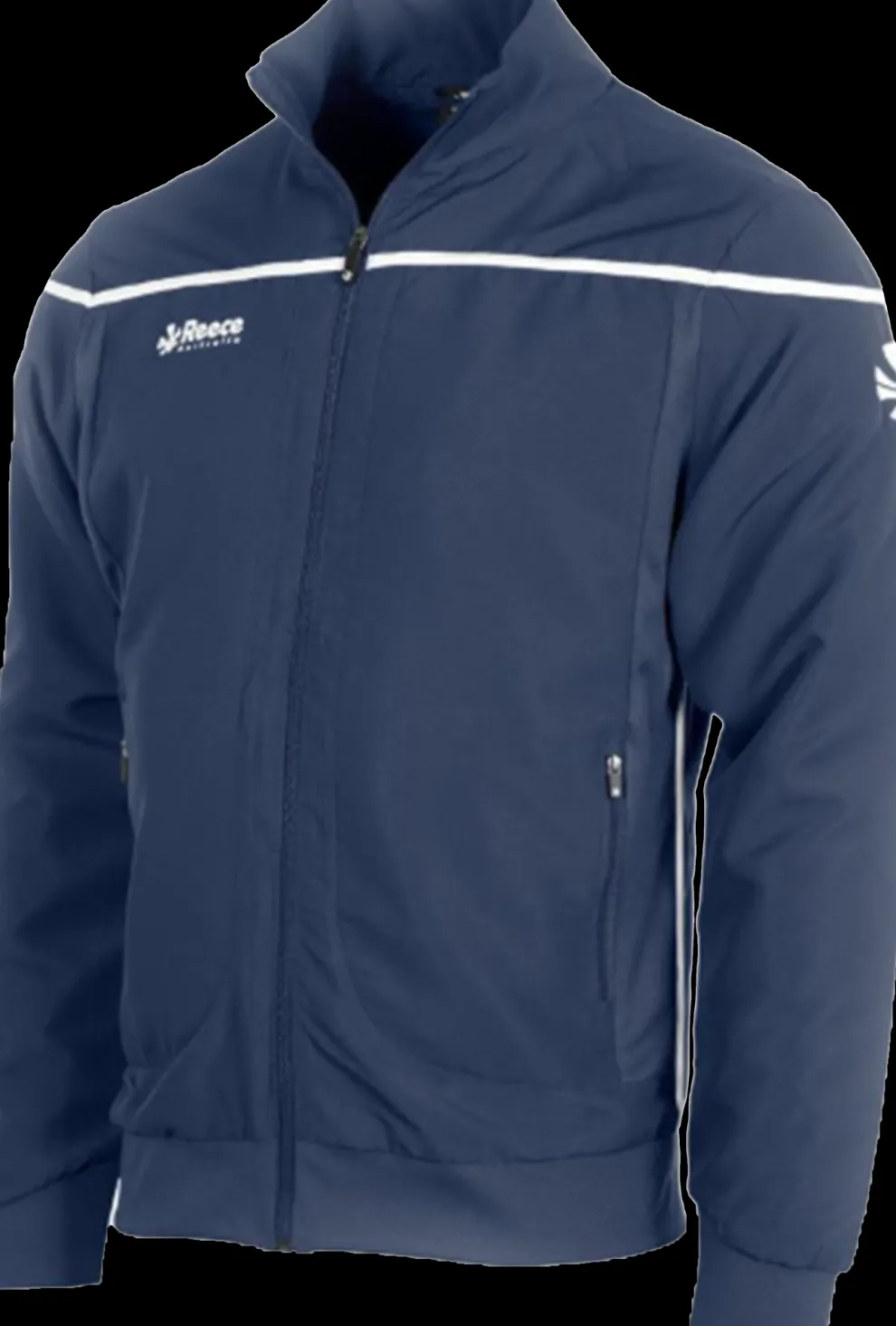 Reece Varsity Woven Jacket Unisex marine-white