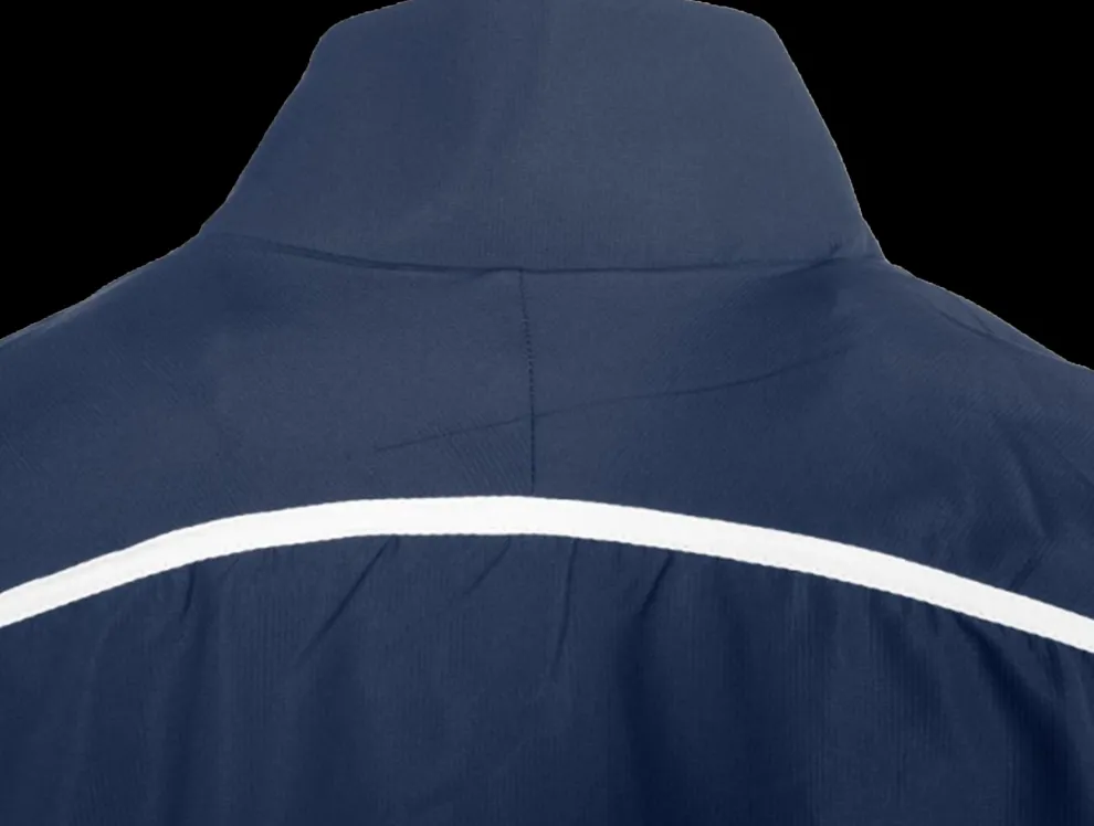 Reece Varsity Woven Jacket Unisex marine-white