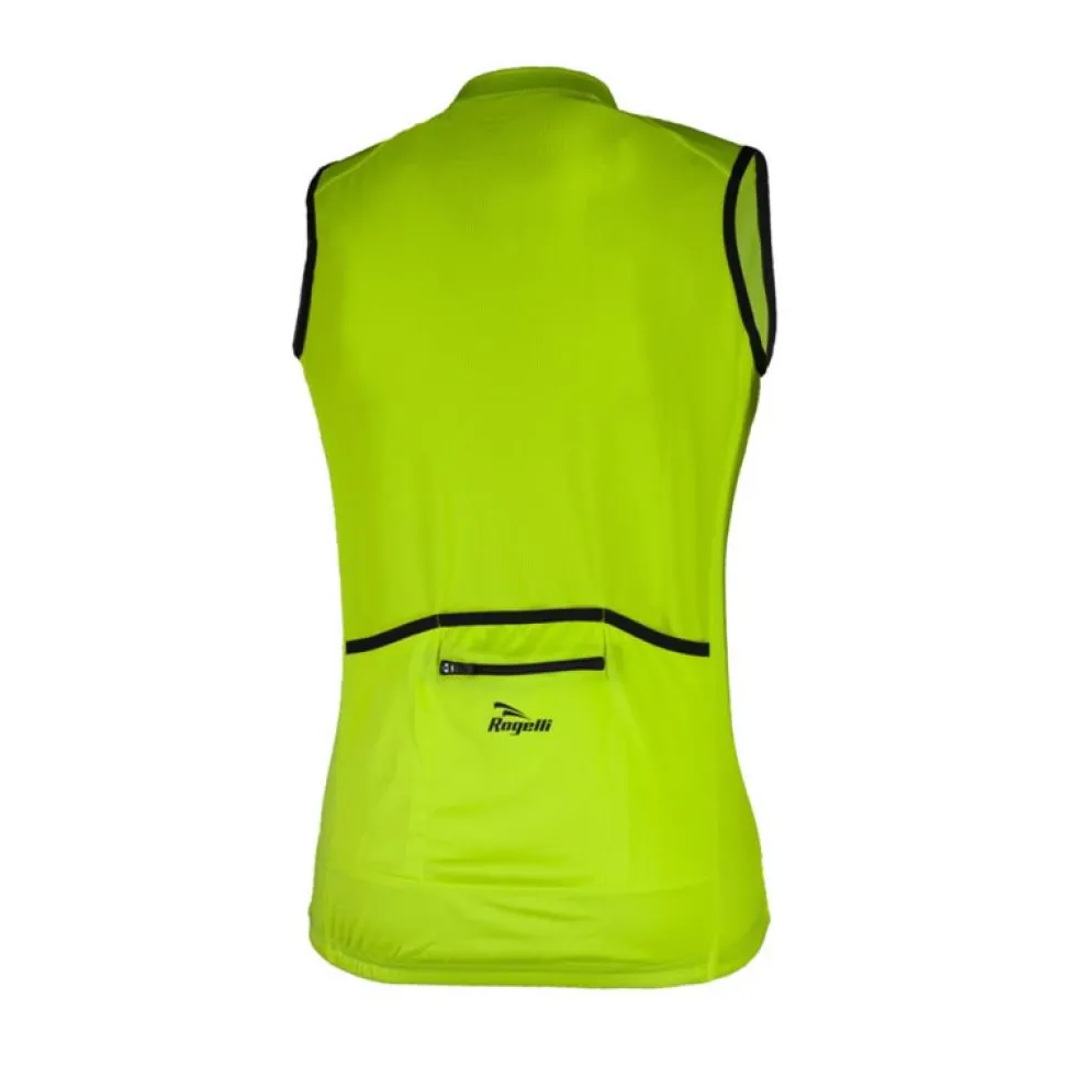 Rogelli Fietsjack fluor/zwart