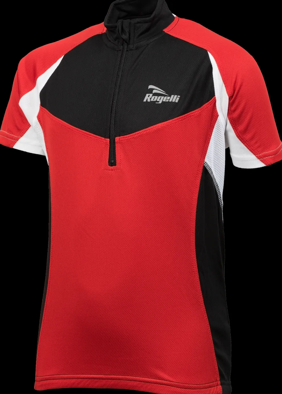 Rogelli Ranco wielershirt korte mouw Rood