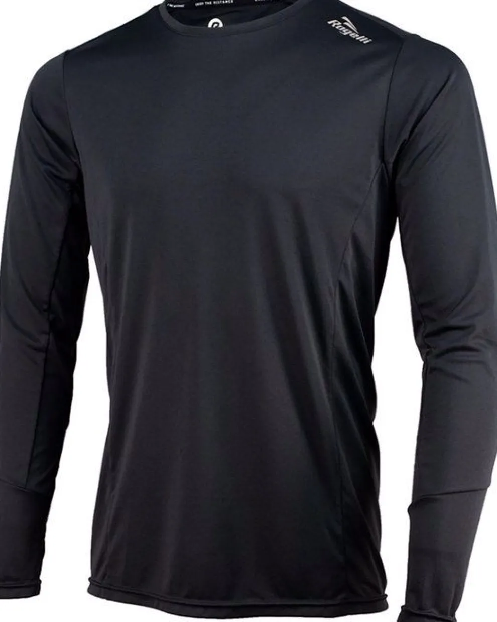 Rogelli T-Shirt Long Sleeves zwart