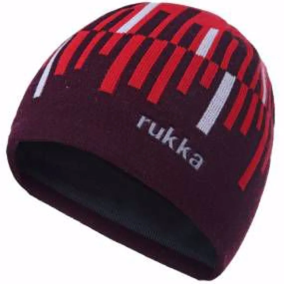 Rukka Uiskila muts neon coral/bordeaux