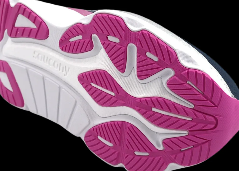 Saucony Hurricane 24 navy/fuschia