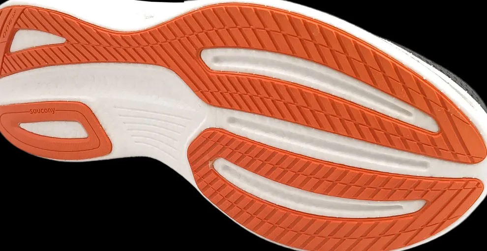 Saucony Ride 17 shaddow/pepper gris fonce