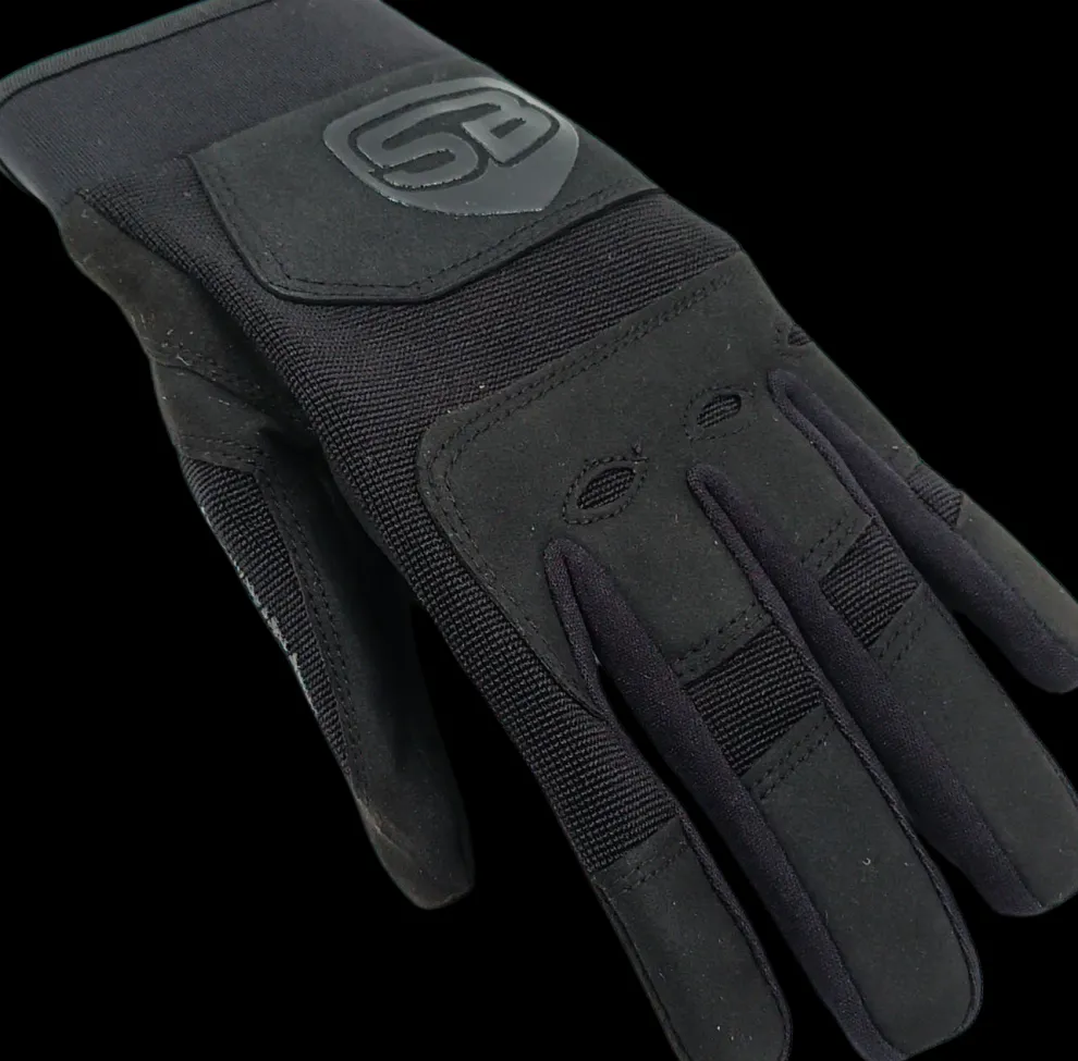 Sebra glove extreme total black