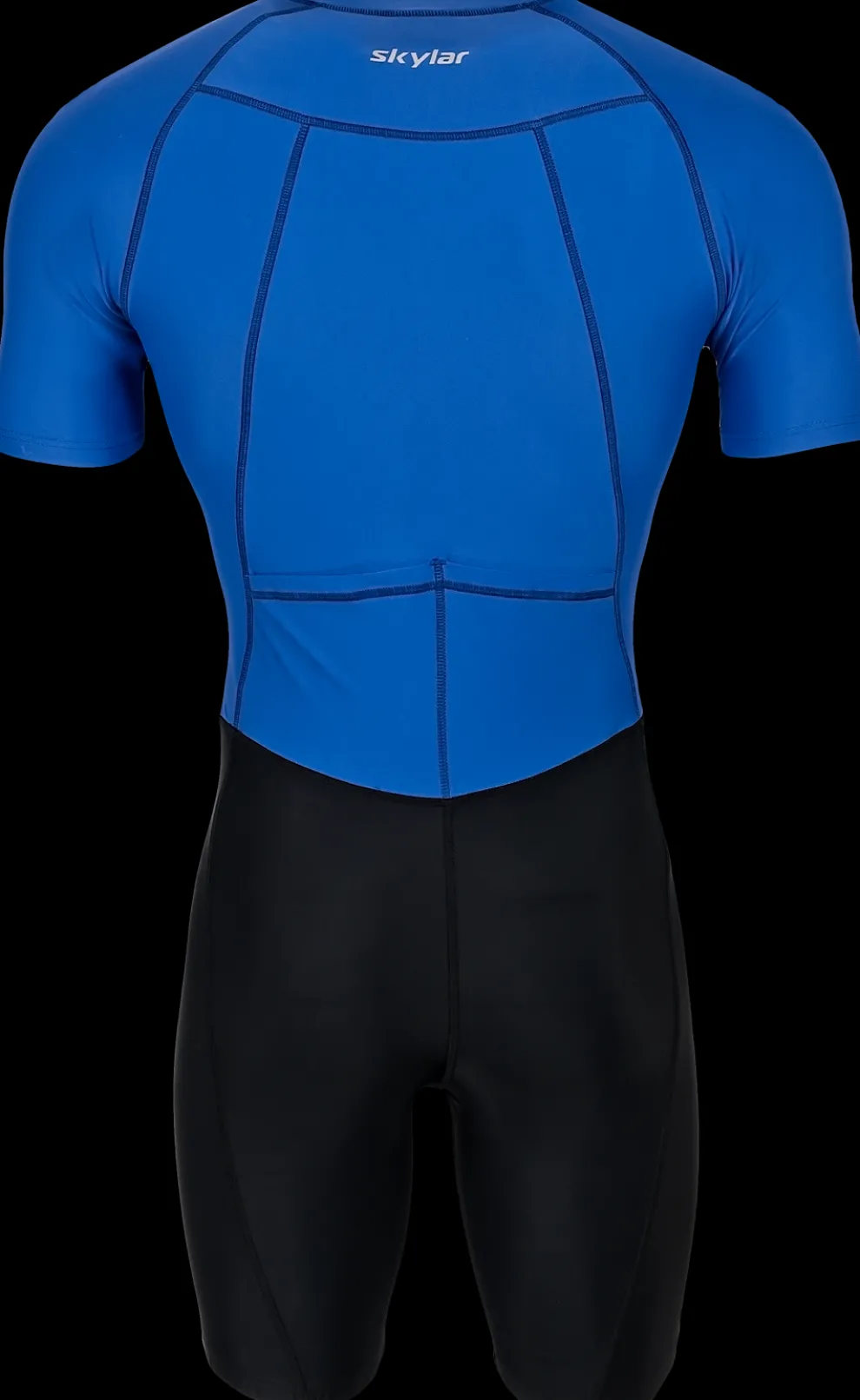 Skylar Skeelerpak Bellesco speed lycra blauw/zwart