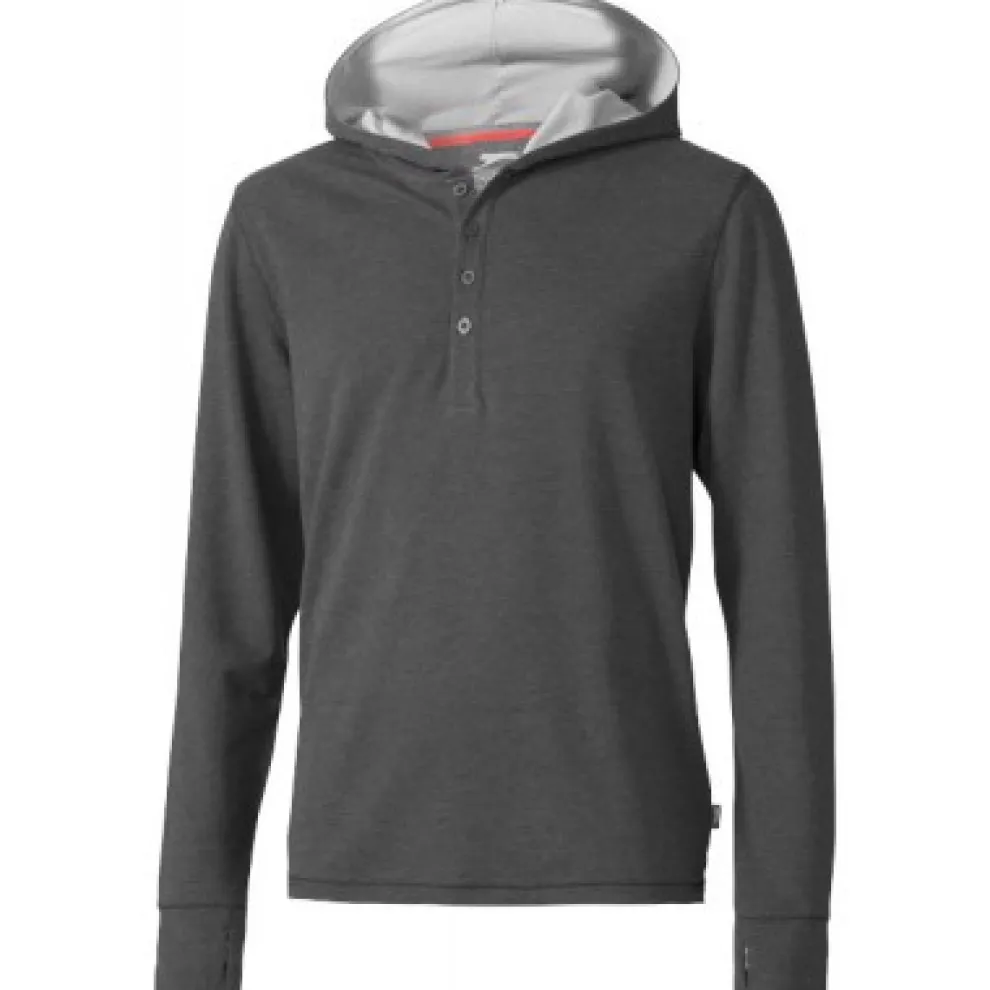 Slazenger reflex knit hoody heren grijs