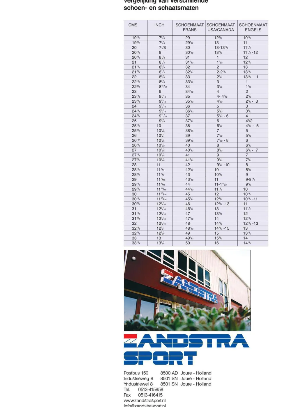 Zandstra Carbon Pro met Ballangrud klap/vast