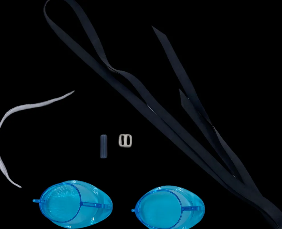 zweedse zwembril aqua